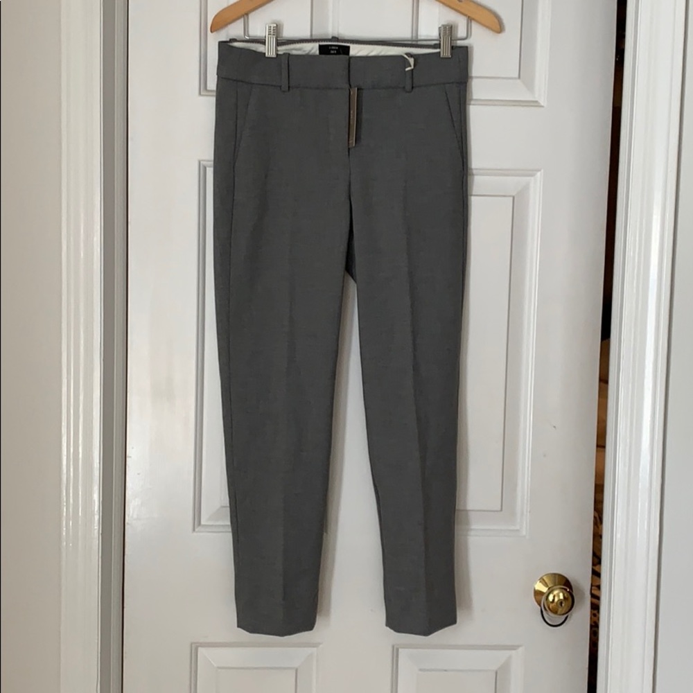 JCrew grey dress pants